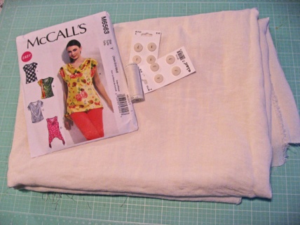 McCalls Pattern and Fabric